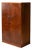English Art Deco Burl Cabinet For Sale