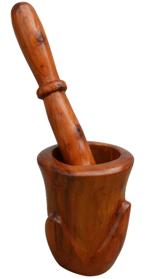 Handmade Moroccan Berber Mortar & Pestle