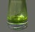 Late 20th Century Vintage Mid-Century Modern Art Glass Green Textured Ribbed Top Vase For Sale - Image 5 of 8