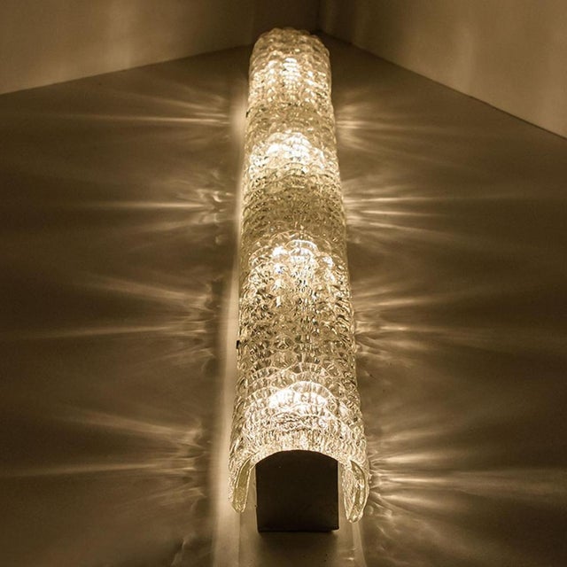Bubble Glass Wall Light Fixture from Hillebrand, Germany, 1960s For Sale - Image 11 of 13