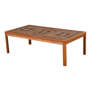 Late 20th Century Uldum Danish Modern Tile Top Coffee