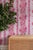 Textile Chinoiserie Shenanigans Toile Grasscloth Wallpaper by House Party | Cherry Blossom Pink | 6 Yards For Sale - Image 7 of 9
