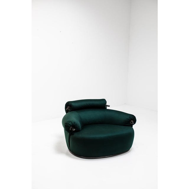 Toro Armchair attributed to Luigi Caccia Dominioni for Azucena, 1973 For Sale - Image 6 of 6