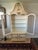 Wood Late 20th Century John Widdicomb Hand-Painted Bonnet-Top Display Cabinet/Vitrine-Chinoiserie Style For Sale - Image 7 of 14