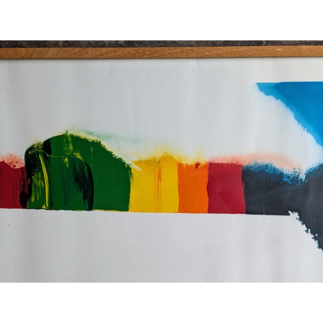 Paul Jenkins, Variations de Couleurs, 1987, Original Color Lithograph For Sale - Image 9 of 11