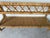 Vintage Coastal Rattan Two-Tier Console Table With Glass Top For Sale - Image 14 of 17