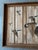 Large Vtg. 1989 Wood Inlay Geese Landscape Art Signed by C. Pruitt Inscribed 19th C. Wood Lath For Sale - Image 9 of 18