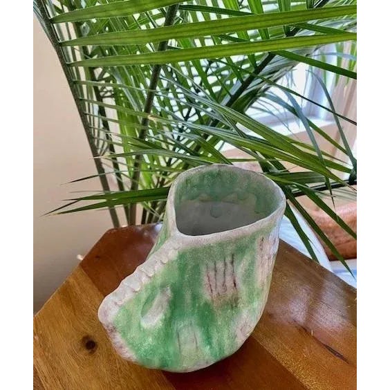 Hand Thrown Italian Vase by Guido Gambone, Signed For Sale - Image 10 of 12