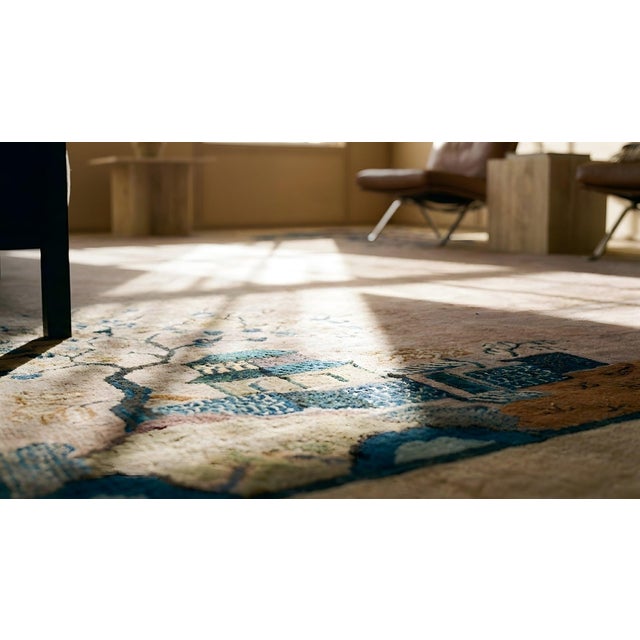 1920s Chinese Art Deco Carpet ( 10' x 13'2" - 305 x 400 ) For Sale - Image 14 of 15