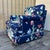 Hollywood Regency Floral Print Upholstered Lounge Chair. Circa 1970s For Sale - Image 14 of 18