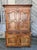 A two-part louis xv period buffet, crafted from solid walnut, boasting a beautiful antique patina and exquisite joinery....