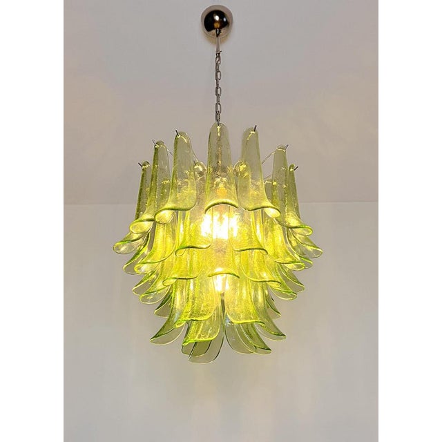 Vintage Italian Murano Chandelier, 1990 For Sale - Image 9 of 15