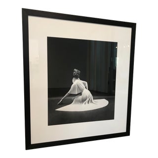 Framed Vanity Fair Pleated Capelet Print by Mark Shaw For Sale