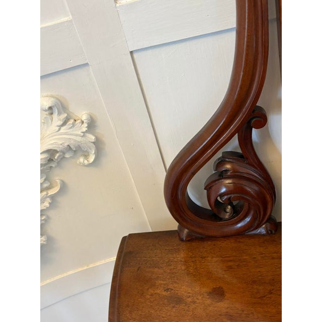 Antique Victorian Mahogany Dressing Table, 1860s For Sale - Image 10 of 13