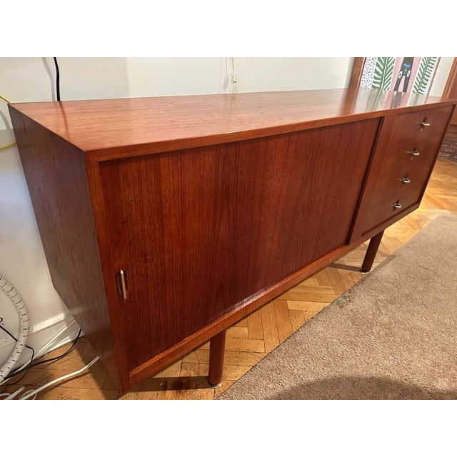 Mid-20th Century Danish Buffet attributed to designers Aksel Bender Madsen & Ejner Larson (said to be for Georg Jensen)....