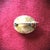 1900 - 1909 Antique Gold Art Nouveau Oval Lady Lapel Pin With Bow For Sale - Image 5 of 11