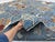 Traditional Sky Blue Caucasian Rug - 8'4" X 9'11" For Sale - Image 3 of 7