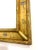 Chinoiserie Vintage Chinoiserie Gilt La Barge Style Faux Bamboo Rectangular Wall Mirror, Miniature Hand Painted Figures & Landscapes For Sale - Image 3 of 8
