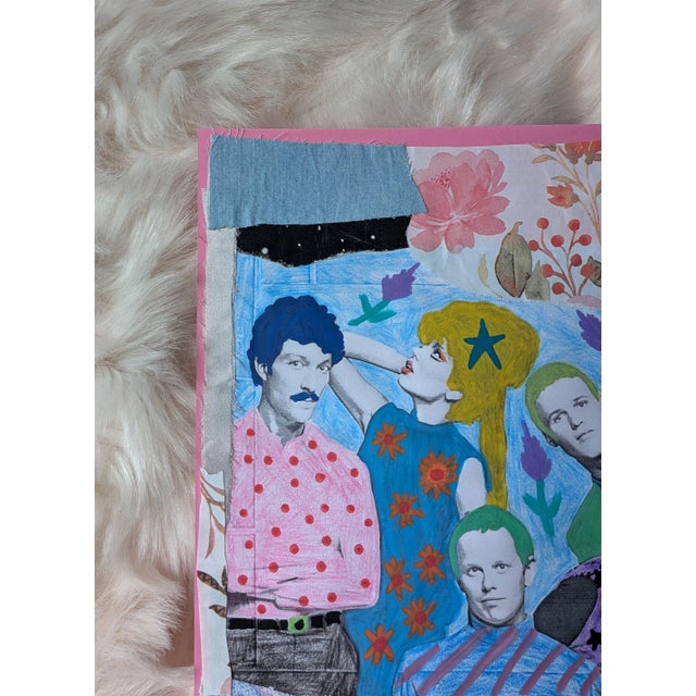 Contemporary B-52's Mixed Media Collage For Sale - Image 3 of 7