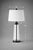 Mobile-Ready Blurb An elegant pair of late 20th century seeded glass table lamps distinguished by their beautifully...