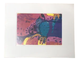 1960s "Treasure Hidden in a Field" Sister Corita Pop Modernist Print
