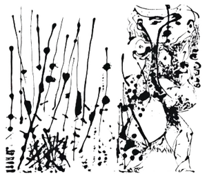 Untitled - Expression no. 1 - Original Serigraph After Jackson Pollock - 1964 1964