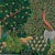 1970s Vintage Haitian Painting of a Jungle Scene With Animals For Sale - Image 5 of 11