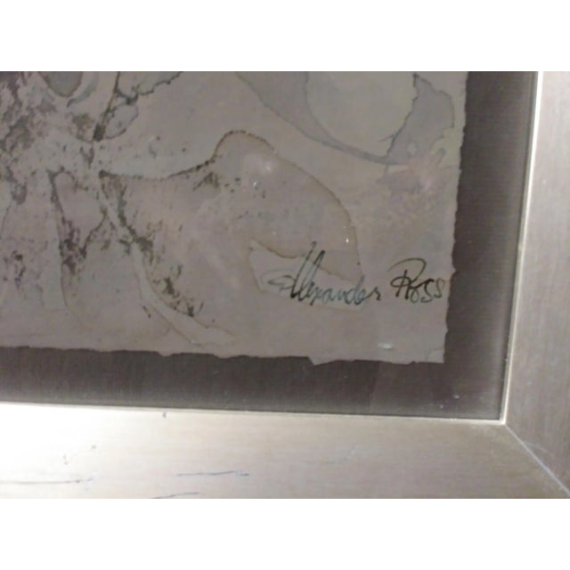 1974 Alexander Ross D. A. C. N. Y. Print For Sale - Image 6 of 9