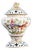 Samson Porcelain Covered Vase with Birds from Befos For Sale