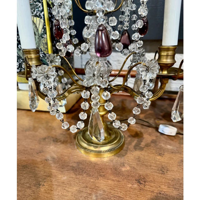 Pair French Bagues-Style Girandoles For Sale - Image 10 of 13