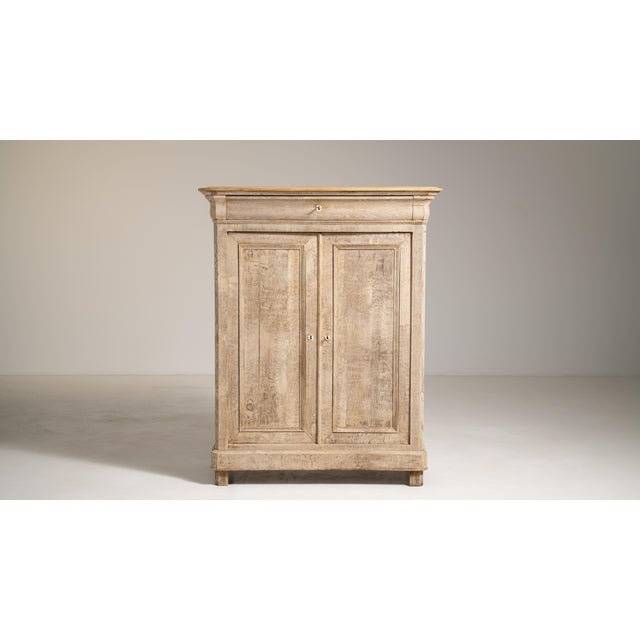 Wood 19th Century Louis Philippe Oak Buffet For Sale - Image 7 of 11