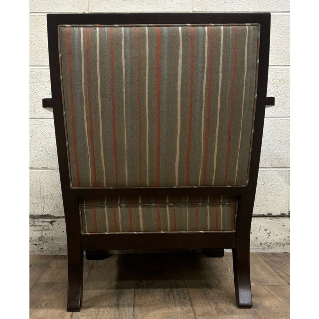 Hickory Chair Art Deco Style Accent Chair Club Chair Lounge Chair Armchair For Sale - Image 9 of 10