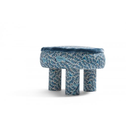 Contemporary Ludmila Pouf in Beech by Popus Editions For Sale - Image 3 of 11