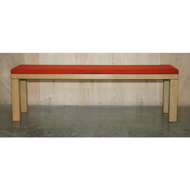 Large Red Dining Table For Sale - Image 16 of 18