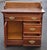 Wood Early 20th Century Victorian Renaissance Revival Style Mahogany and Marble Top Side Cabinet For Sale - Image 7 of 12