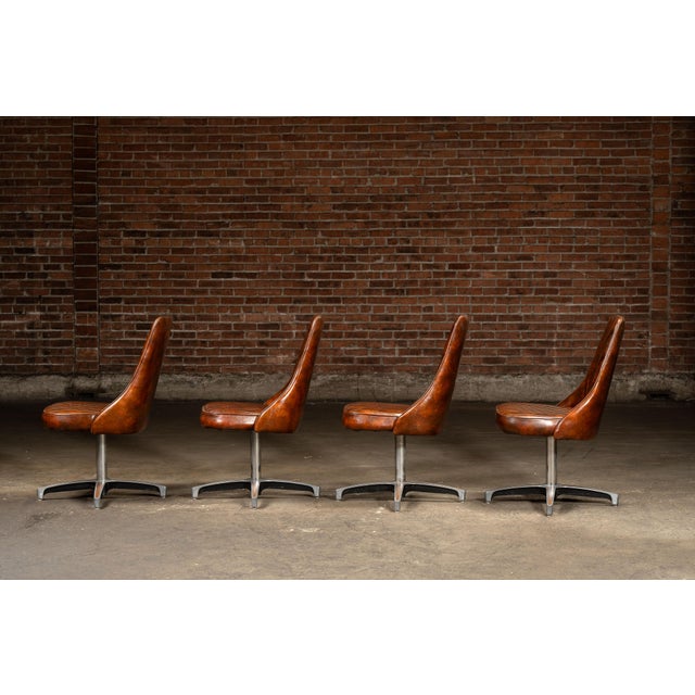 MCM Five-Piece Dining Table and Chair Set by Chromcraft For Sale - Image 11 of 16