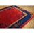 1920s Red Floral Antique Chinese Art Deco Rug 9' X 9'9'' Handknotted Wool Carpet For Sale - Image 4 of 9