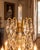 1990 French Louis XVI Gold Bronze Crystal Lamp For Sale - Image 4 of 17