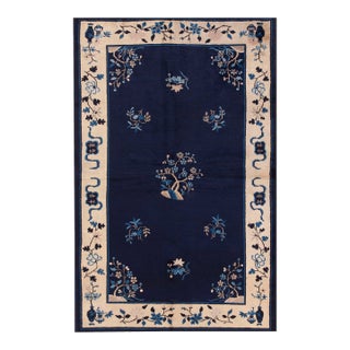 Antique Chinese Peking Rug For Sale