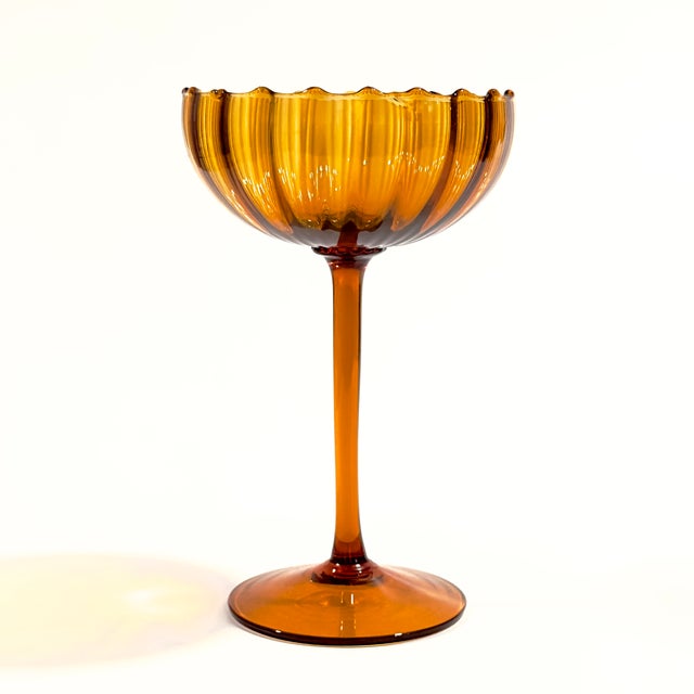 Mid-Century Empoli-Attributed Glass Vessel Color Sampler Curation - Group of 4 For Sale In Miami - Image 6 of 18