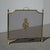 Vintage French Louis XVI Style Brass Fireplace Screen Maison Jansen Style For Sale - Image 10 of 14