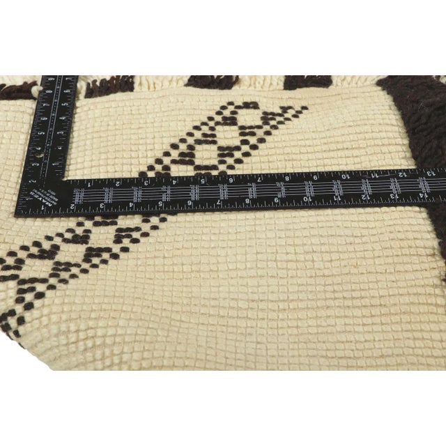Late 20th Century Vintage Moroccan Beni Ourain Rug, 06'00 X 11'11 For Sale In Dallas - Image 6 of 10