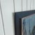 Blue 1950s Large Mid-Century Swedish Modernist Harbor Oil Painting by Dag Björn Hellsing For Sale - Image 8 of 11
