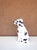 Porcelain Statue of Dalmatian Dog, Italy, 1960s For Sale - Image 6 of 8