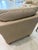 Italsofa by Natuzzi Beige Leather Arm Chair For Sale - Image 13 of 16