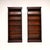 A tall and useful pair of antique Georgian style open bookcases, made in England and dating from around the 1950’s. They...