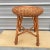 French 1970s Wicker Stool or Plant Stand For Sale - Image 3 of 8