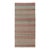 Multicolored Vintage Gallery Turkish Large Kilim Rug With Stripe Design For Sale