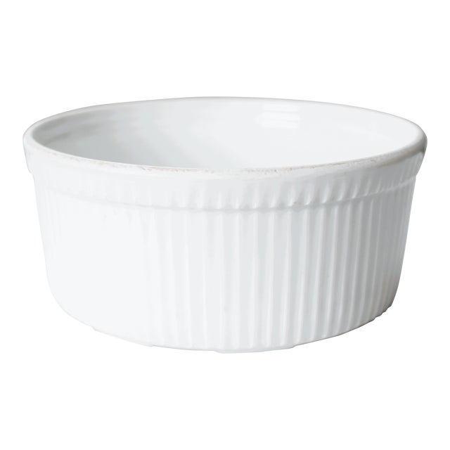 "Made in France" Vintage Ironstone Dog Bowl For Sale