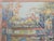 Paper Early 20th Century Impressionist Cityscape Painting Attributed to Martin Hoy For Sale - Image 7 of 11